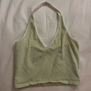 BRANDY MELVILLE mint green halter top